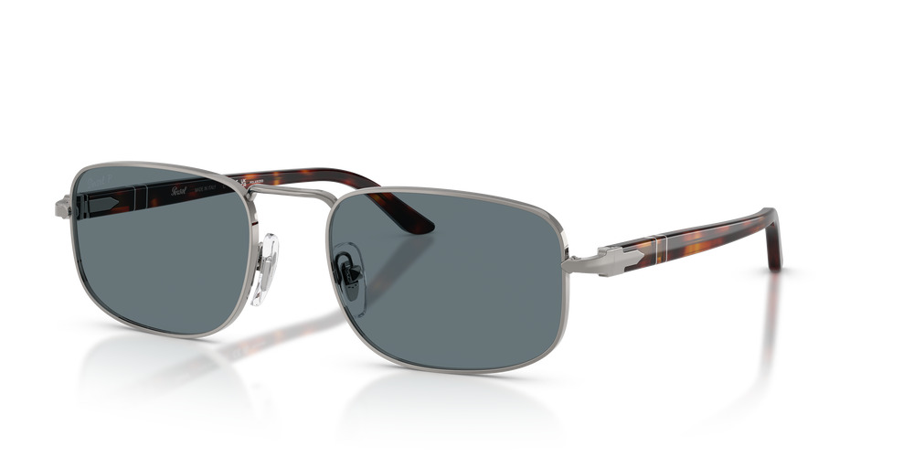 Persol PO1027S mit Gunmetal Gestell und Blau Gläsern - Bild 1