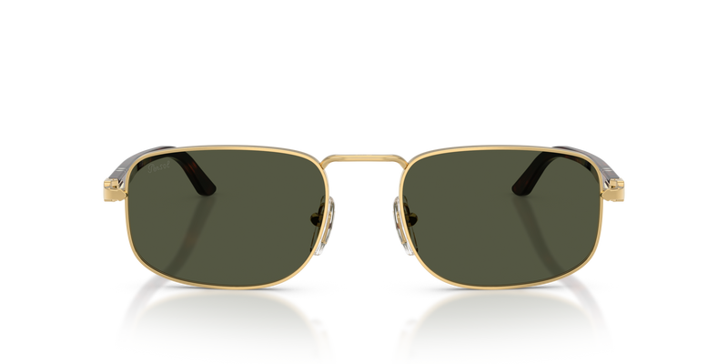 Visit PO1027S with Gold Frame and Green Lenses