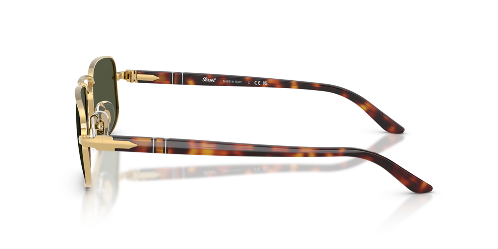 Persol PO1027S mit Gold Gestell und Grün Gläsern - Bild 4