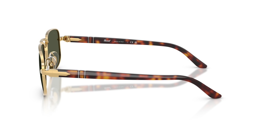 Persol PO1027S mit Gold Gestell und Grün Gläsern - Bild 4