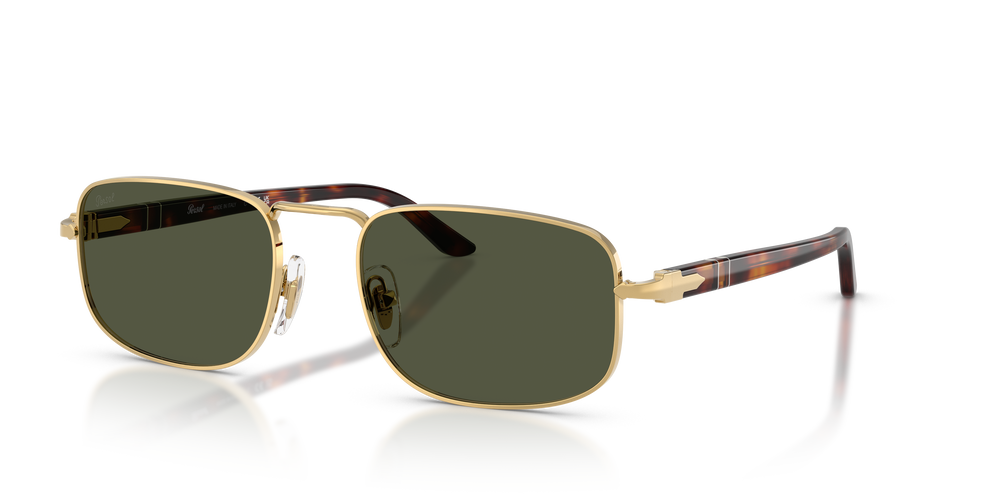 Persol PO1027S mit Gold Gestell und Grün Gläsern - Bild 1