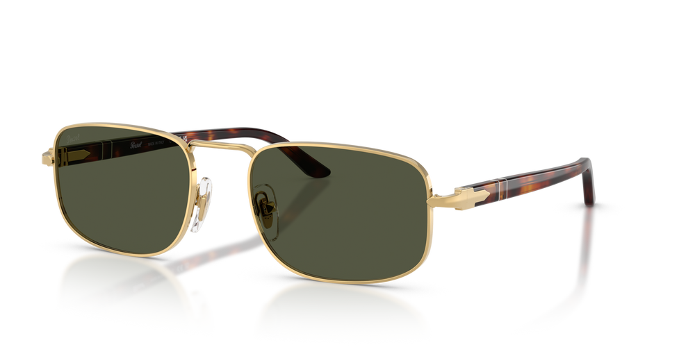 Persol PO1027S mit Gold Gestell und Grün Gläsern - Bild 1