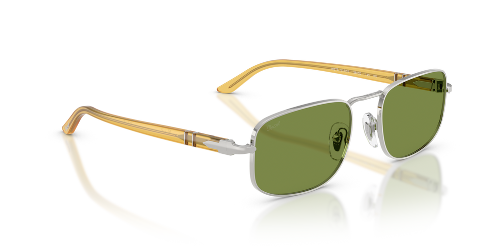 Persol PO1027S avec Monture Argent et Verres Vert - Image 3
