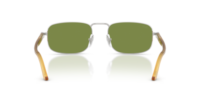 Persol PO1027S with Silver Frame and Green Lenses - Image 5