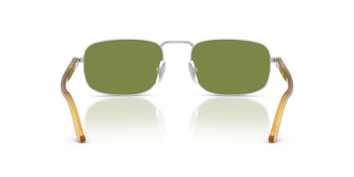 Persol PO1027S with Silver Frame and Green Lenses - Image 5