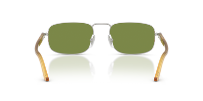 Persol PO1027S with Silver Frame and Green Lenses - Image 5