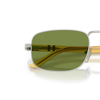 Persol PO1027S with Silver Frame and Green Lenses – Variant Image