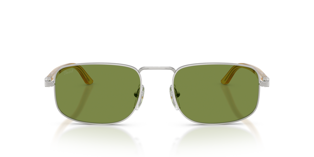 Persol PO1027S with Silver Frame and Green Lenses - Image 2