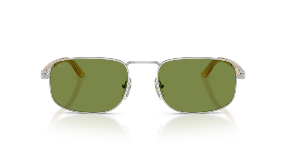 Persol PO1027S with Silver Frame and Green Lenses - Image 2