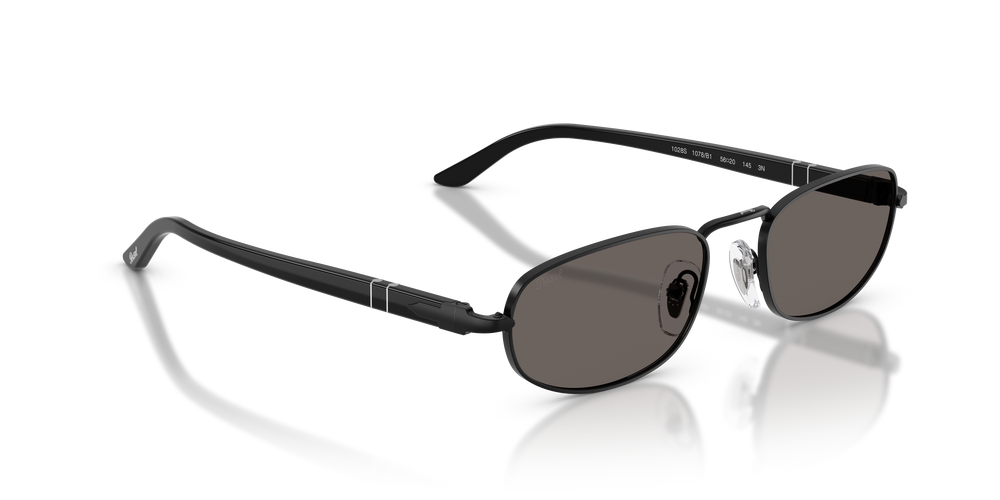 Persol PO1028S con Montatura Nero semi-lucido e Lenti Grigio - Immagine 3