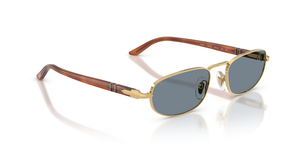 Persol PO1028S con Montatura Oro e Lenti Blu - Immagine 3