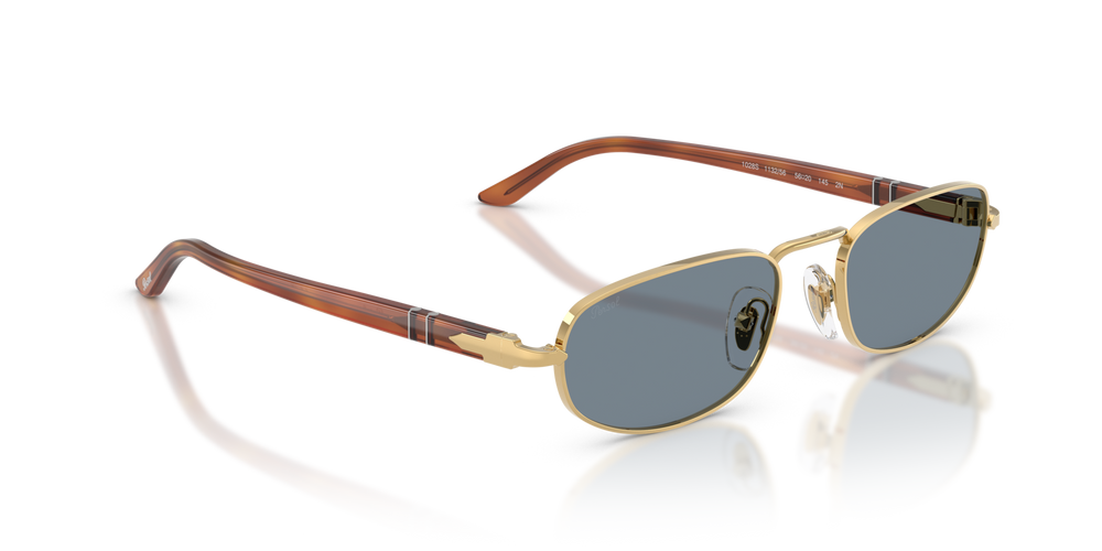 Persol PO1028S mit Gold Gestell und Blau Gläsern - Bild 3