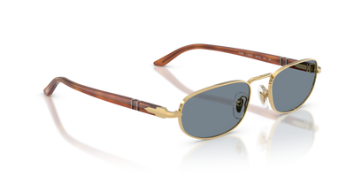 Persol PO1028S mit Gold Gestell und Blau Gläsern - Bild 3