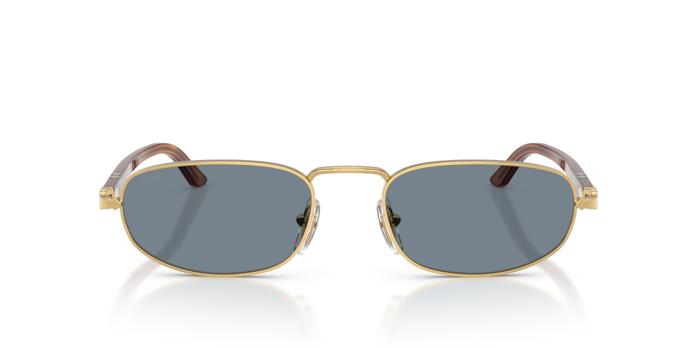 Persol PO1028S mit Gold Gestell und Blau Gläsern - Bild 2