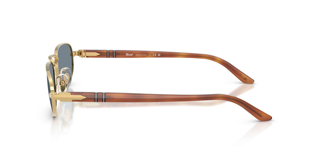 Persol PO1028S mit Gold Gestell und Blau Gläsern - Bild 4