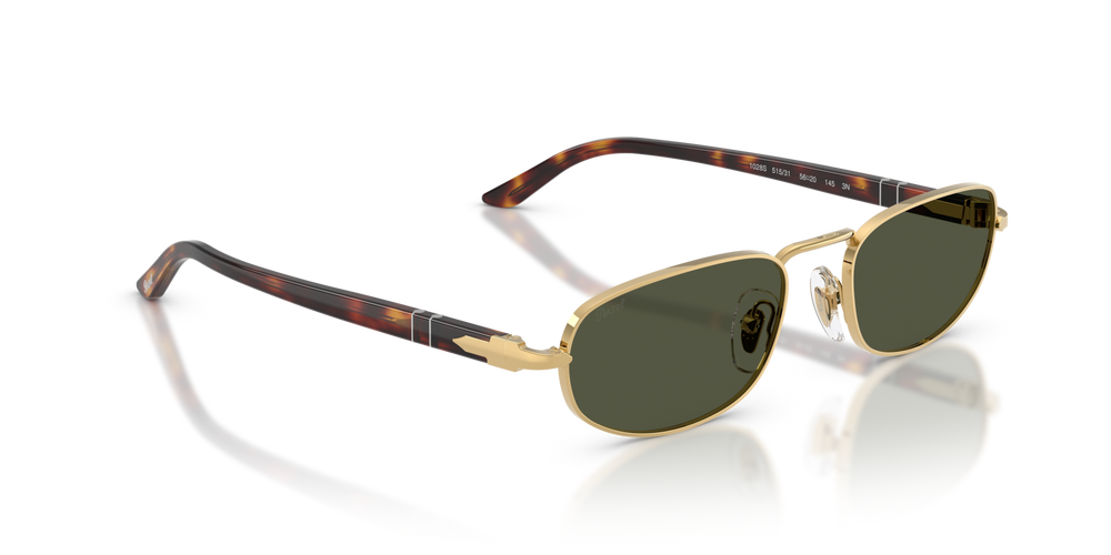 Persol PO1028S with Gold Frame and Green Lenses - Image 3