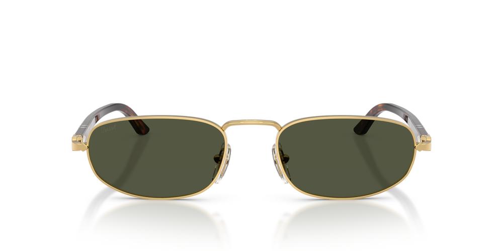 Persol PO1028S with Gold Frame and Green Lenses - Image 2