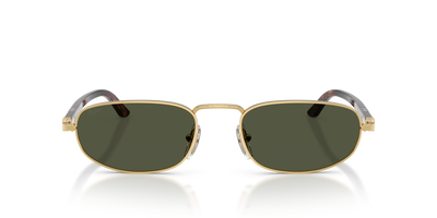 Persol PO1028S with Gold Frame and Green Lenses - Image 2