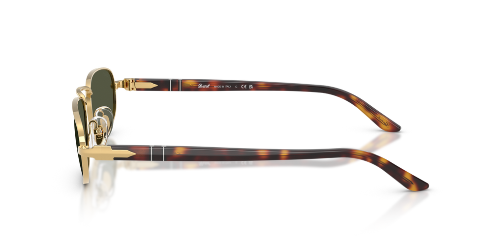 Persol PO1028S with Gold Frame and Green Lenses - Image 4