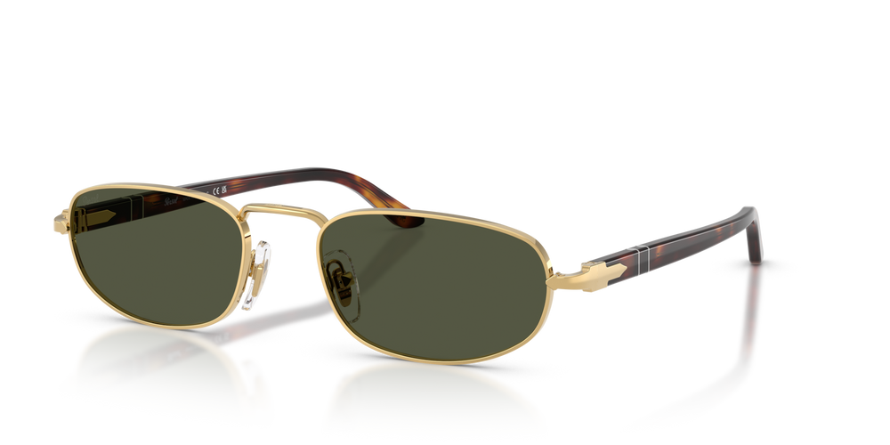 Persol PO1028S with Gold Frame and Green Lenses - Image 1