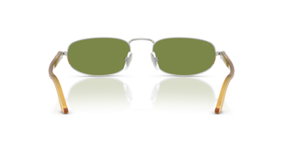 Persol PO1028S with Silver Frame and Green Lenses - Image 5