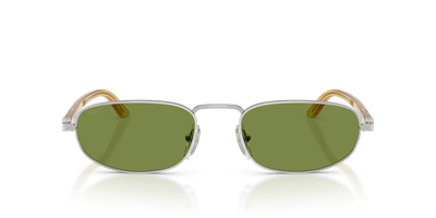 Persol PO1028S con Montatura Argento e Lenti Verde - Immagine 2
