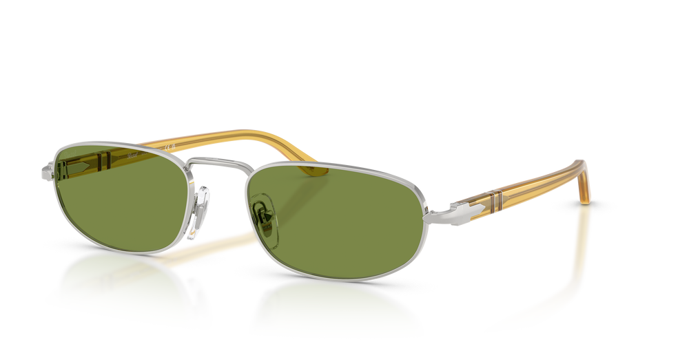 Persol PO1028S con Montatura Argento e Lenti Verde - Immagine 1