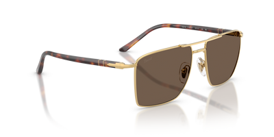 Persol PO1031S with Gold Plating Frame and Brown Lenses - Image 3