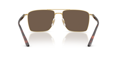 Persol PO1031S with Gold Plating Frame and Brown Lenses - Image 5