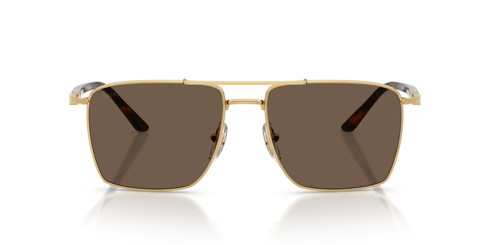 Persol PO1031S with Gold Plating Frame and Brown Lenses - Image 2