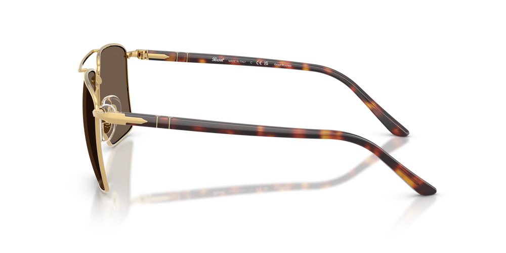 Persol PO1031S with Gold Plating Frame and Brown Lenses - Image 4