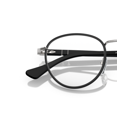 Persol PO2410VJ con Montatura Argento/Nero – Immagine variante