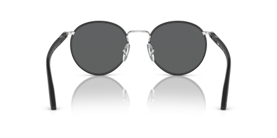Persol PO2422SJ avec Monture Argent Noir mat et Verres Gris - Image 5