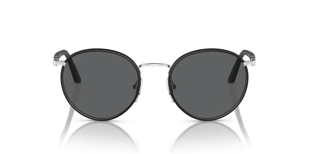 Persol PO2422SJ avec Monture Argent Noir mat et Verres Gris - Image 2