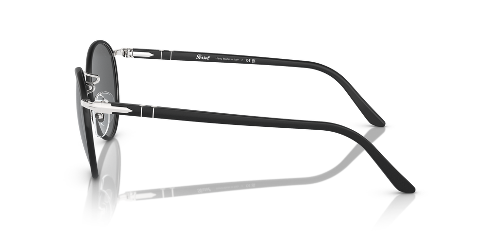 Persol PO2422SJ avec Monture Argent Noir mat et Verres Gris - Image 4
