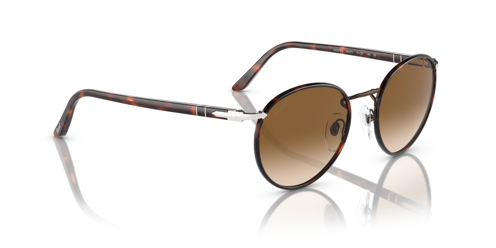 Persol PO2422SJ mit Matt Braun Gestell und Braun Gläsern - Bild 3