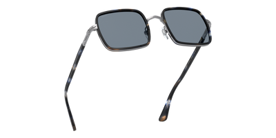 Persol PO2475S mit Blau gestreift Grau Gestell und Blau Gläsern - Bild 5