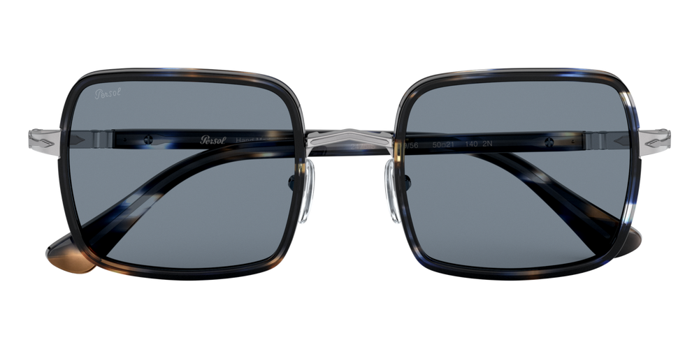 Persol PO2475S mit Blau gestreift Grau Gestell und Blau Gläsern - Bild 4