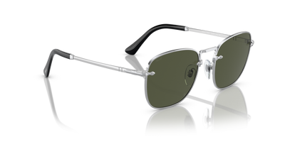 Persol PO2490S with Silver Frame and Green Lenses - Image 3
