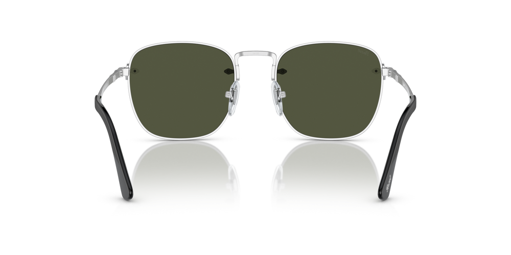 Persol PO2490S with Silver Frame and Green Lenses - Image 5