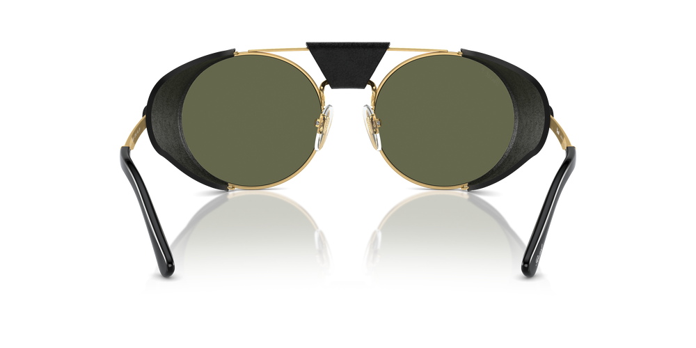 Persol PO2496SZ - Protector mit Gold Gestell und Grün Gläsern - Bild 5