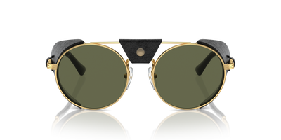 Persol PO2496SZ - Protector mit Gold Gestell und Grün Gläsern - Bild 2