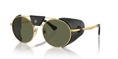 Persol PO2496SZ - Protector mit Gold Gestell und Grün Gläsern - Bild 1