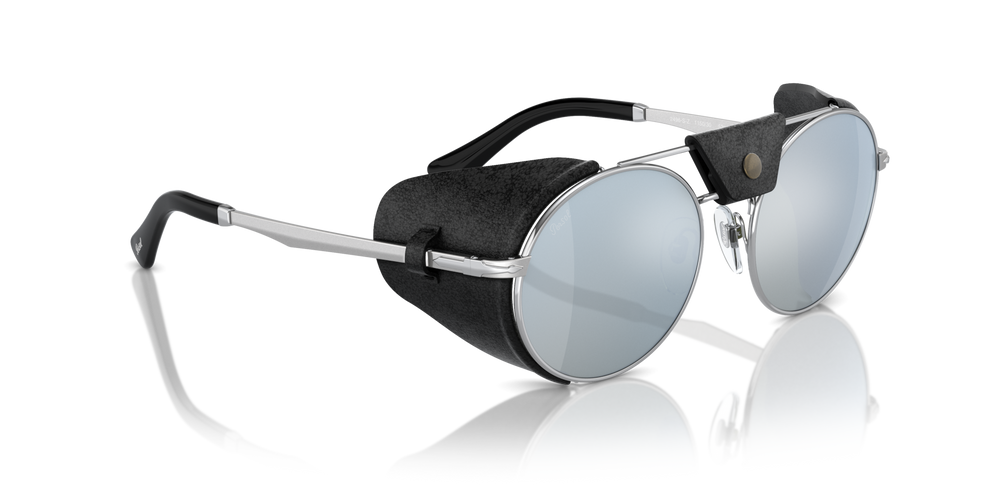 Persol PO2496SZ - Protector avec Monture Argent/Noir et Verres Vert - Image 3
