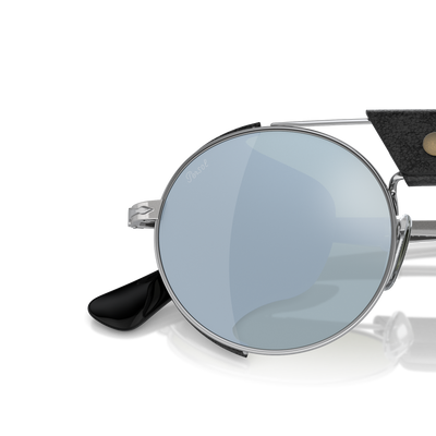 Persol PO2496SZ - Protector with Silver/Black Frame and Green Lenses – Variant Image