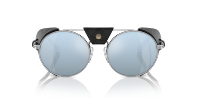 Persol PO2496SZ - Protector with Silver/Black Frame and Green Lenses - Image 2