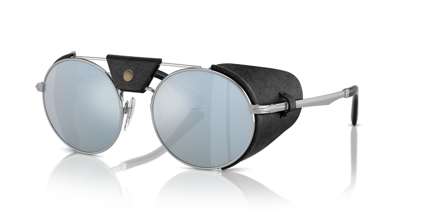 Persol PO2496SZ - Protector avec Monture Argent/Noir et Verres Vert - Image 1