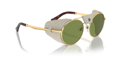 Persol PO2496SZ - Protector avec Monture Or et Verres Vert - Image 3