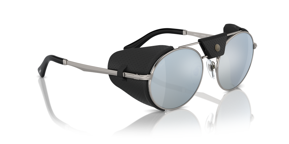 Persol PO2496SZ - Protector with Gunmetal Frame and Blue Lenses - Image 3