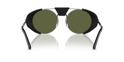 Persol PO2496SZ - Protector with Gunmetal Frame and Blue Lenses - Image 5